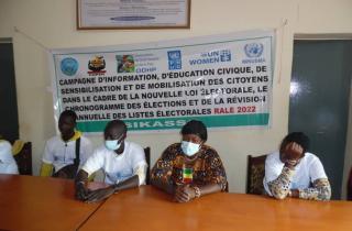 Vulgarisation de la nouvelle loi electorale dans les trois zones (Sikasso ,Yorosso-Koury et Yanfolila