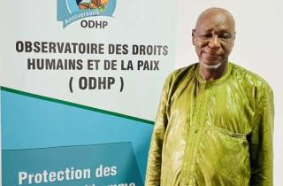 Hommage au Doyen Harouna Ibrahim TOURE Coordinateur Départemental de Gao. Infatigable défenseur des droits de l'homme "